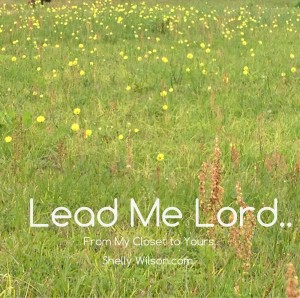 Lead Me Lord…
