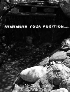 Remember Your Position..
