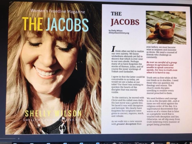 Article in Women’s Frontline Magazine