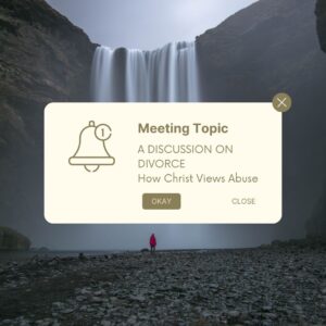 A Discussion on Divorce and Abuse