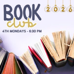 2026 Brings a New BOOK CLUB!